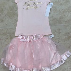 NWT Bibbidi Bobbidi Boutique Disney Skirt & Top